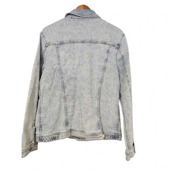 L'AGENCE Karina Jean Jacket Classic Sky Size L - Picture 7 of 10
